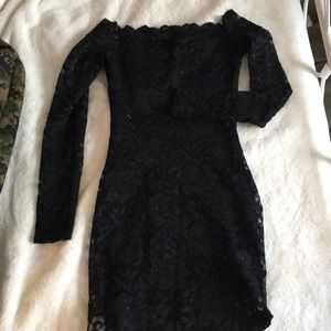 Windsor black homecoming dress